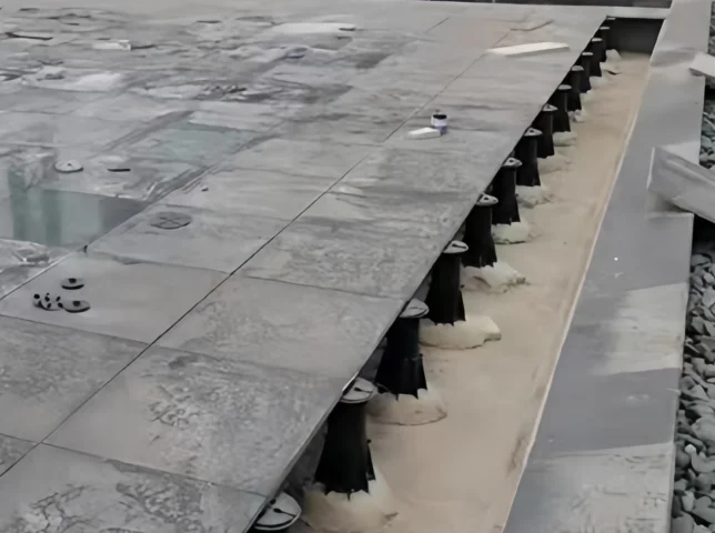 What problems can adjustable pedestals solve?