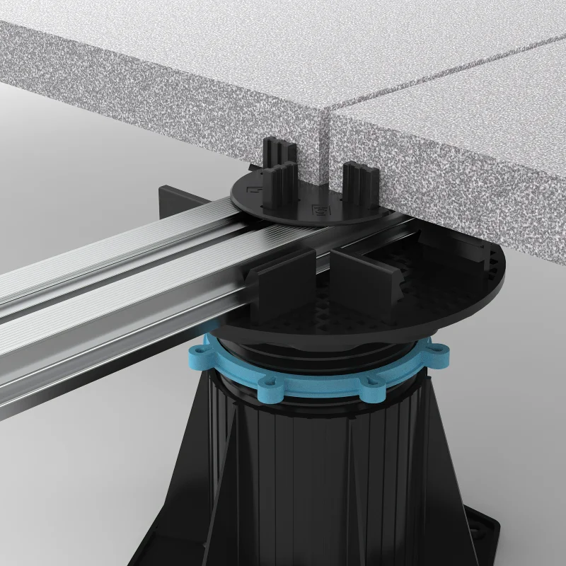 Homedin Best Quality Roof Support Tile Plastic Higher Adjustable Paver Pedestal Pvc Floor Pedestal