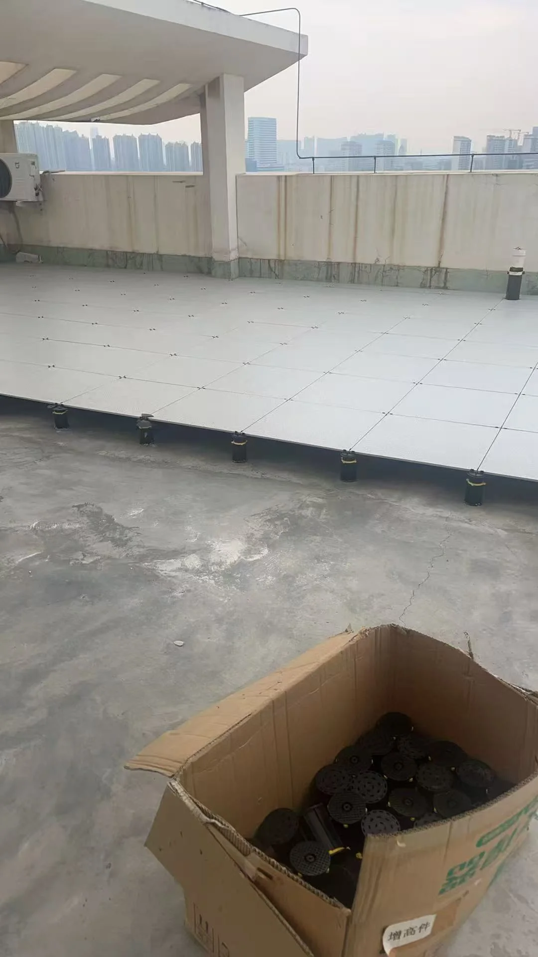 Completed Homedin pedestal installation - client project reference